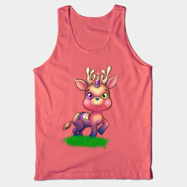 Ki-Lin Non-Binary Buddy Tank Top by CuddlyChimera